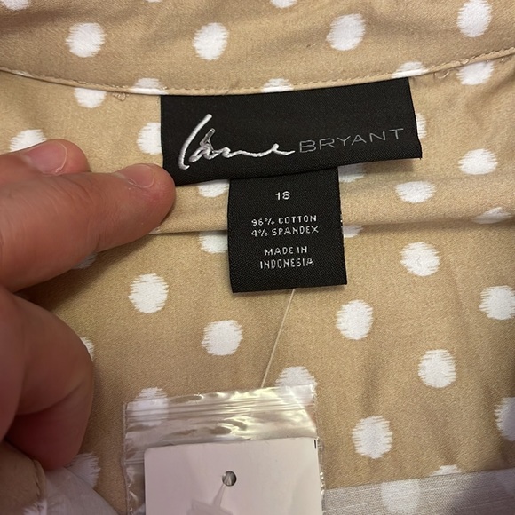 Lane Bryant Button Shirt Woman 18 - Picture 5 of 5